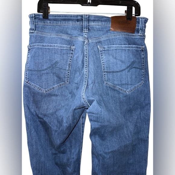 34 Heritage Charisma Relaxed Classic Straight Leg Jeans Dark Blue Mens 32x34 - Picture 7 of 14